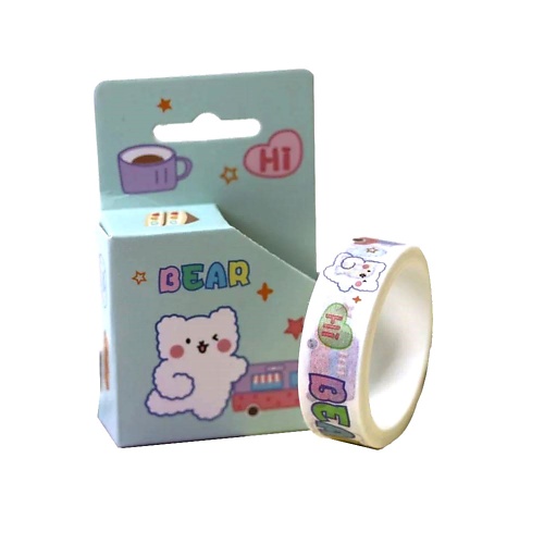 

ILIKEGIFT Декоративный скотч "Bear food", Декоративный скотч "Bear food"