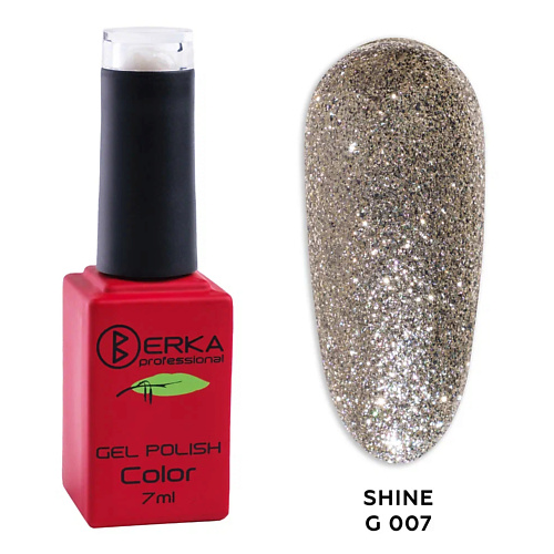 

BERKA Гель-лак для ногтей Shine G, Гель-лак для ногтей Shine G