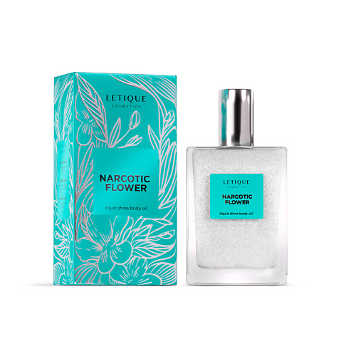

LETIQUE COSMETICS Мерцающее парфюмированное масло для тела NARCOTIC FLOWER 50.0, Мерцающее парфюмированное масло для тела NARCOTIC FLOWER