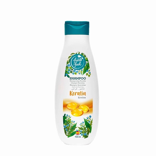 

FRESH FEEL Шампунь для волос Кератин 750.0, Шампунь для волос Кератин