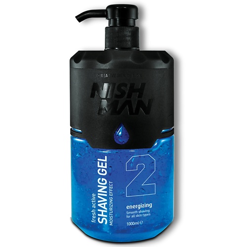 

NISHMAN Гель для бритья Shaving Gel 1 1000.0, Гель для бритья Shaving Gel 1