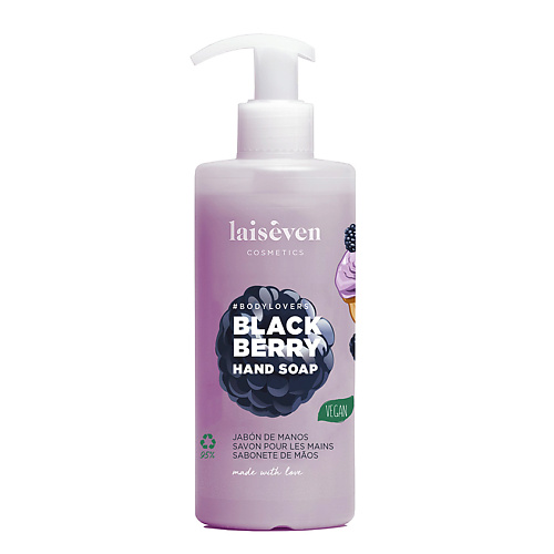

LAISEVEN Жидкое мыло BLACKBERRY & BEAUTY 400.0, Жидкое мыло BLACKBERRY & BEAUTY