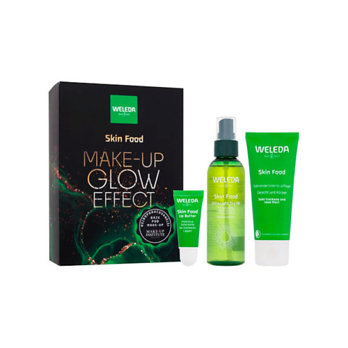 

WELEDA Набор Skin Food Make-up Glow Effect : Масло для губ, Крем для лица и тела, Сухое масло-спрей, Набор Skin Food Make-up Glow Effect : Масло для губ, Крем для лица и тела, Сухое масло-спрей