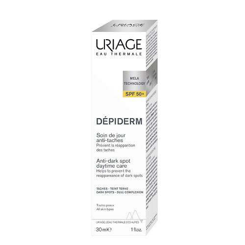 URIAGE Депидерм spf 50+ дневной уход против пигментных пятен 30.0