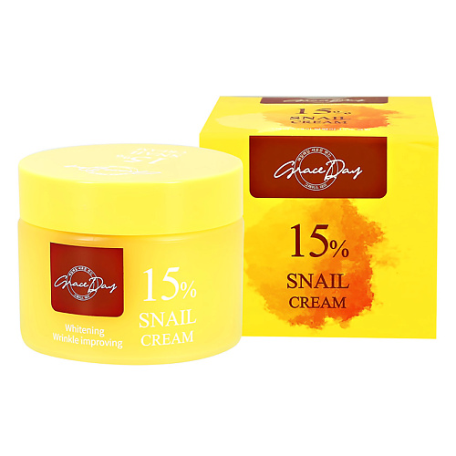 

GRACE DAY Крем для лица 15% с муцином улитки (регенерирующий) 50.0, Крем для лица 15% с муцином улитки (регенерирующий)