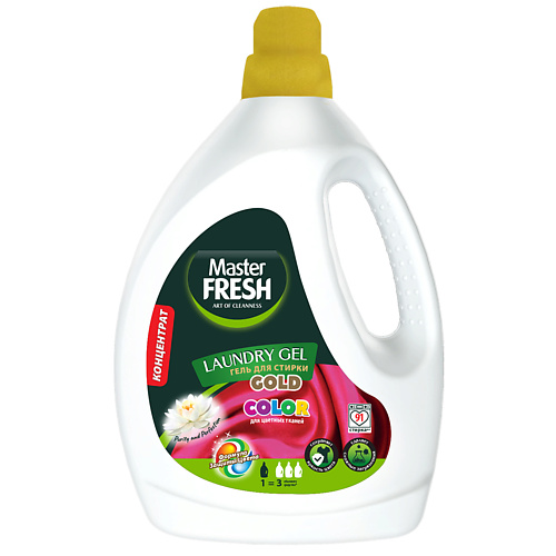 

MASTER FRESH Гель для стирки цветного белья GOLD "COLOR" 2750.0, Гель для стирки цветного белья GOLD "COLOR"