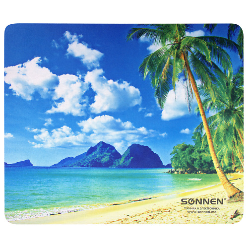 

SONNEN Коврик для мыши BEACH, Коврик для мыши BEACH