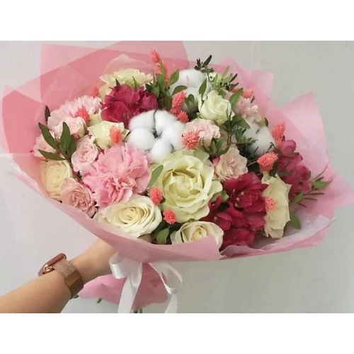 

VORNIKOV BOUQUETS Букет с сухоцветами Розовое шампанское, Букет с сухоцветами Розовое шампанское