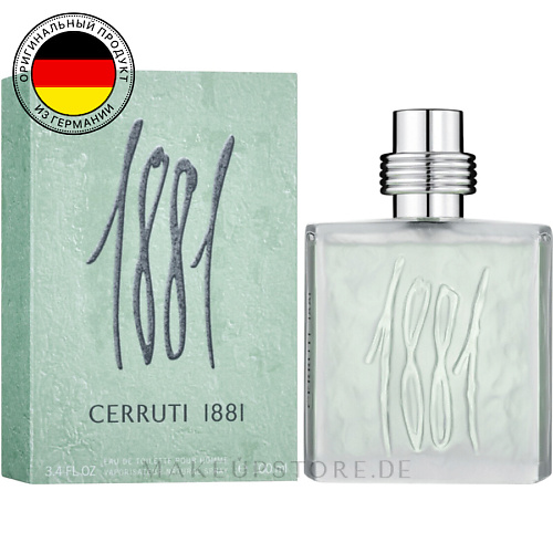 CERRUTI 1881 Туалетная вода 1881 Pour Homme 1000 4228₽