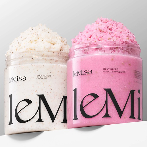 LEMISA Скраб для тела Кокос Земляника 5000 790₽