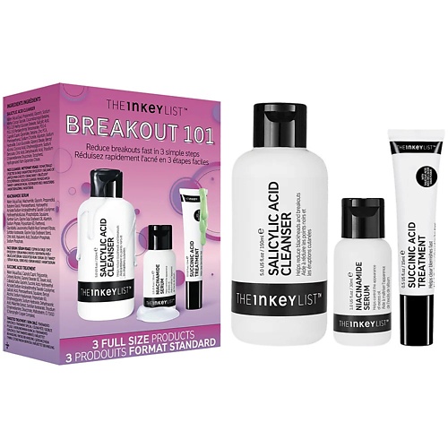 

THE INKEY LIST Подарочный набор Breakout 101 Kit, Подарочный набор Breakout 101 Kit