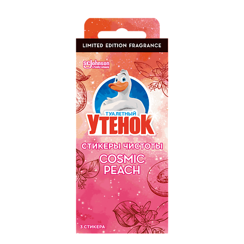 

ТУАЛЕТНЫЙ УТЕНОК Стикер чистоты COAMIC PEACH, Стикер чистоты COAMIC PEACH