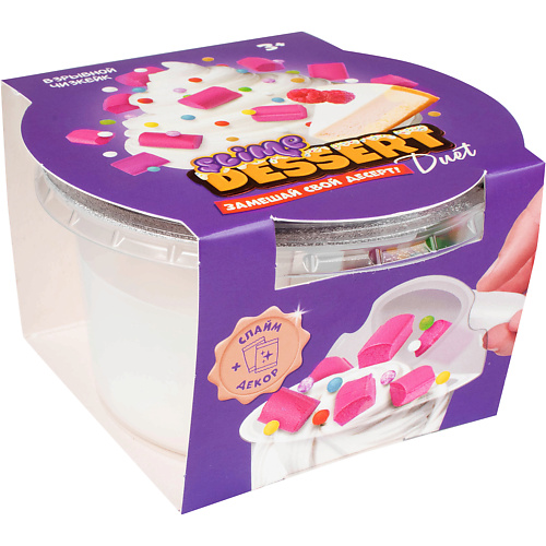 

SLIME Слайм Dessert DUE взрывной чизкейк 110.0, Слайм Dessert DUE взрывной чизкейк