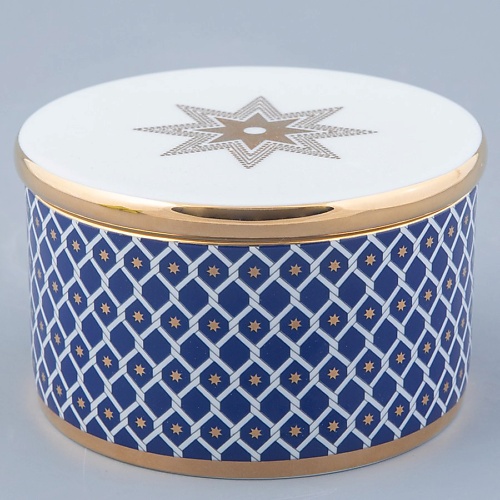 

ИМПЕРАТОРСКИЙ ФАРФОРОВЫЙ ЗАВОД Шкатулка "ИНДИГО", 13*7 см, Шкатулка "ИНДИГО", 13*7 см