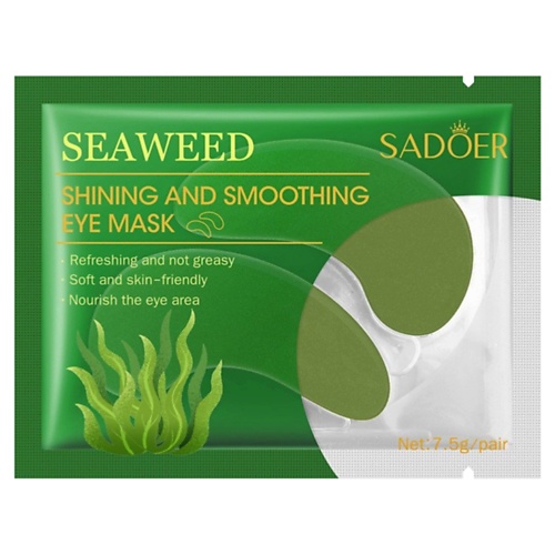 

SADOER Патчи для области вокруг глаз подтягивающие с экстрактом морских водорослей, Патчи для области вокруг глаз подтягивающие с экстрактом морских водорослей