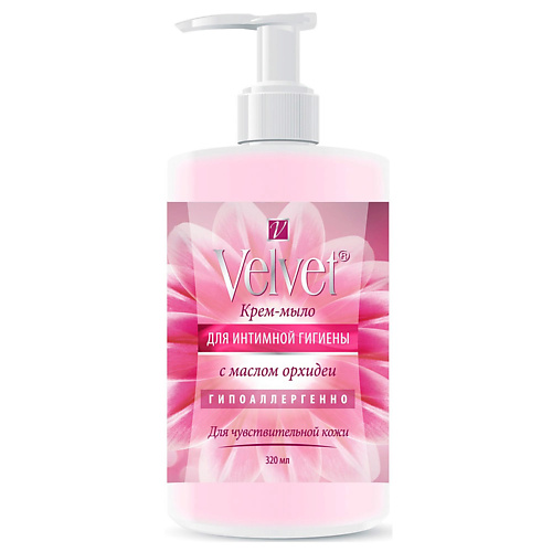 

COMPLIMENT Крем-мыло для интимной гигиены с маслом орхидеи Velvet 320, Крем-мыло для интимной гигиены с маслом орхидеи Velvet