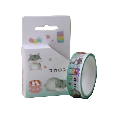 

ILIKEGIFT Декоративный скотч "Hamster", Декоративный скотч "Hamster"