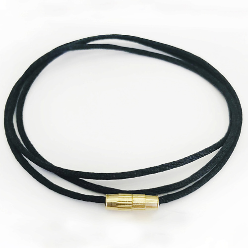 

ROK HAIR Шнурок для крестика и бижутерии с никелевым замком, Шнурок для крестика и бижутерии с никелевым замком