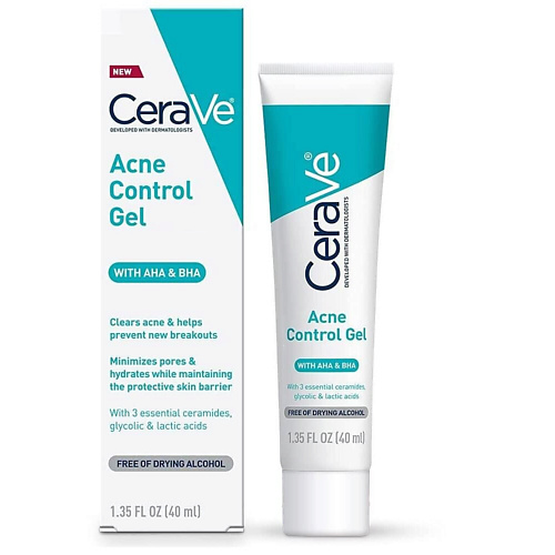Гели для лица CERAVE Гель для ухода за жирной и неровной кожей лица 40.0