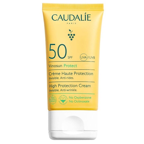 

CAUDALIE Крем для лица Солнцезащитный SPF 50 Vinosun Protect, Крем для лица Солнцезащитный SPF 50 Vinosun Protect
