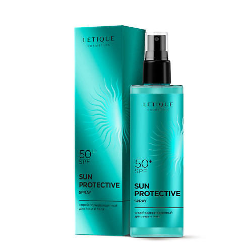 

LETIQUE COSMETICS Спрей солнцезащитный для лица и тела SUN PROTECTIVE SPRAY SPF 50 100.0, Спрей солнцезащитный для лица и тела SUN PROTECTIVE SPRAY SPF 50