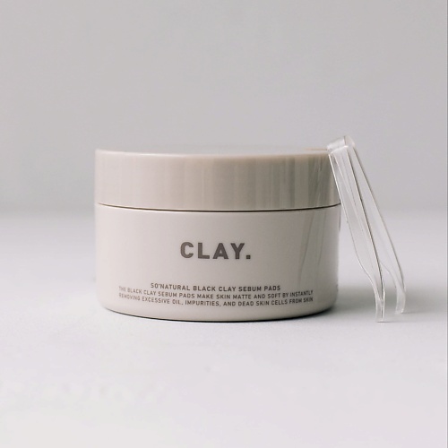 

SO NATURAL Пэды для контроля себума Black Clay Sebum Pads 70.0, Пэды для контроля себума Black Clay Sebum Pads