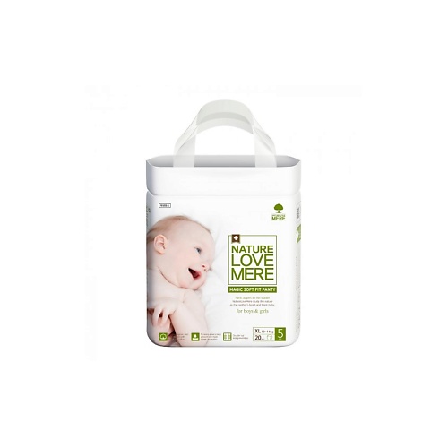 

NATURE LOVE MERE Трусики-подгузники супер мягкие MAGIC Soft XL 10-14 кг 20.0, Трусики-подгузники супер мягкие MAGIC Soft XL 10-14 кг