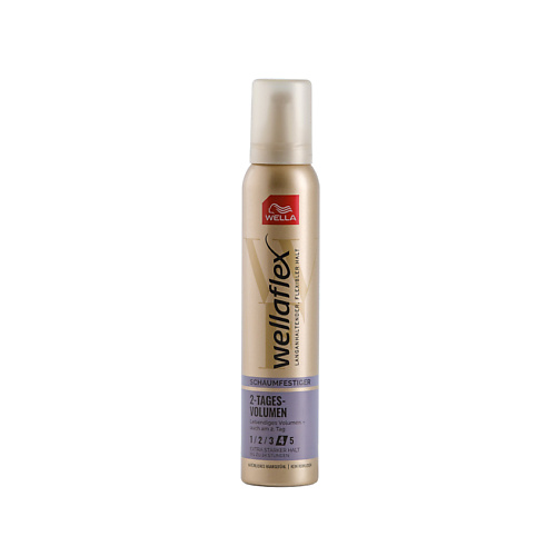 

WELLA Мусс для волос Объем до 2-х дней Экстрасильная фиксация Wellaflex, Мусс для волос Объем до 2-х дней Экстрасильная фиксация Wellaflex