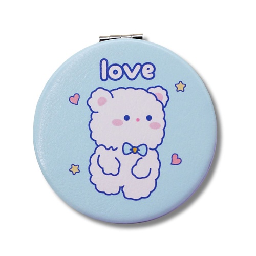 

ILIKEGIFT Зеркало складное "Cute love blue" с увеличением, Зеркало складное "Cute love blue" с увеличением