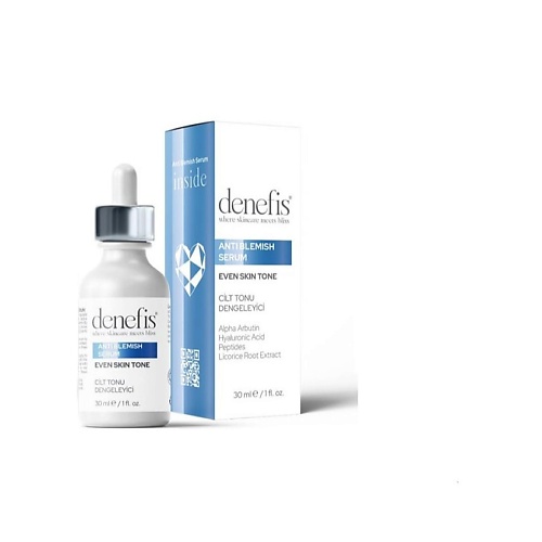 

DENEFIS Сыворотка для лица, выравнивающая тон кожи,Anti-Blemish 30.0, Сыворотка для лица, выравнивающая тон кожи,Anti-Blemish