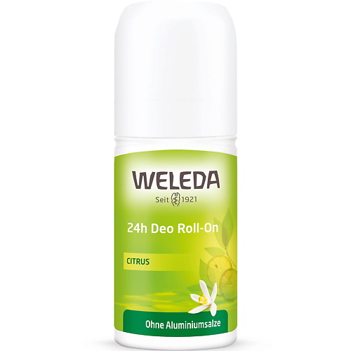 

WELEDA Цитрусовый шариковый дезодорант без солей алюминия 50.0, Цитрусовый шариковый дезодорант без солей алюминия