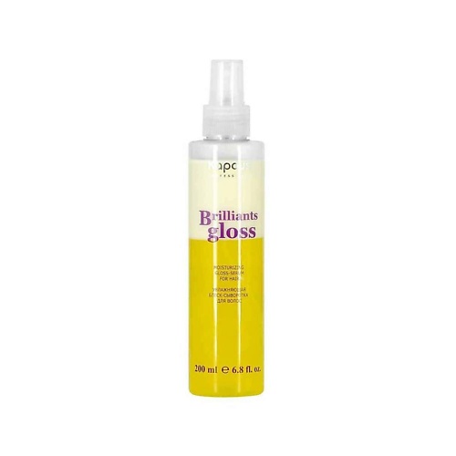 

KAPOUS Увлажняющая блеск-сыворотка для волос Brilliants gloss 200.0, Увлажняющая блеск-сыворотка для волос Brilliants gloss