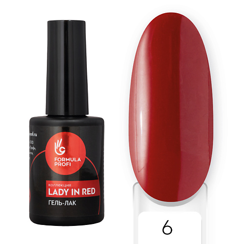 

FORMULA PROFI Гель-лак "Lady in Red", Гель-лак "Lady in Red"
