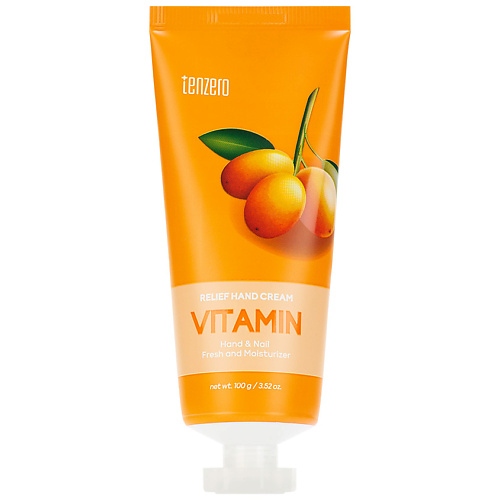 

TENZERO Крем для рук с витаминами Vitamin Relief Hand Cream 100, Крем для рук с витаминами Vitamin Relief Hand Cream