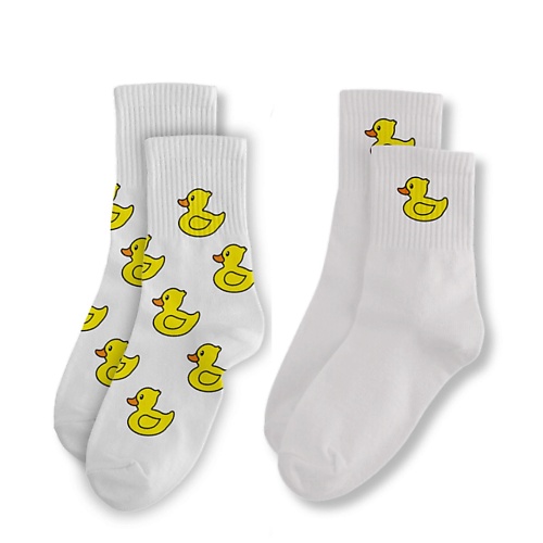 

ILIKEGIFT Носки женские "Very cute ducks" 2 пары, Носки женские "Very cute ducks" 2 пары