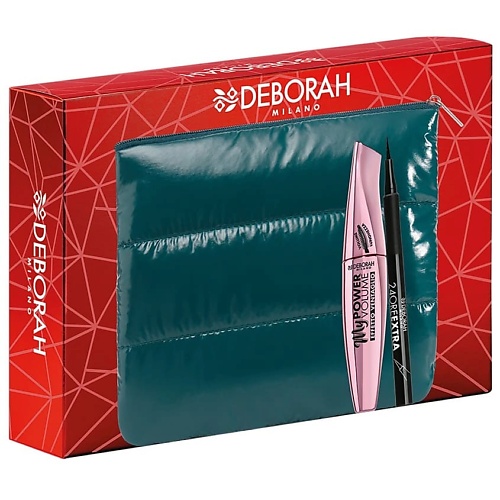 

DEBORAH MILANO Набор Тушь для ресниц MY POWER VOLUME и Подводка для век 24ORE EXTRA, Набор Тушь для ресниц MY POWER VOLUME и Подводка для век 24ORE EXTRA