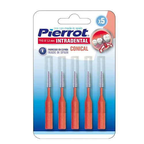 

PIERROT Межзубные ёршики Conical Interdental (1.3 мм) 5.0, Межзубные ёршики Conical Interdental (1.3 мм)