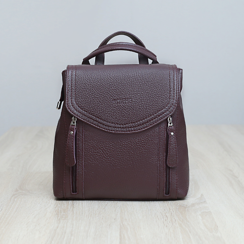 

AKTORRIS Сумка-рюкзак женский кожаный для документов А4 белый, Сумка-рюкзак женский кожаный для документов А4 белый