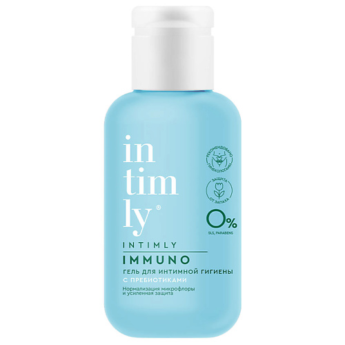 

INTIMLY Гель для интимной гигиены с пребиотиками (travel size) 65.0, Гель для интимной гигиены с пребиотиками (travel size)