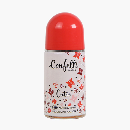 

CONFETTI Дезодорант-антиперспирант роликовый Cutie, Дезодорант-антиперспирант роликовый Cutie