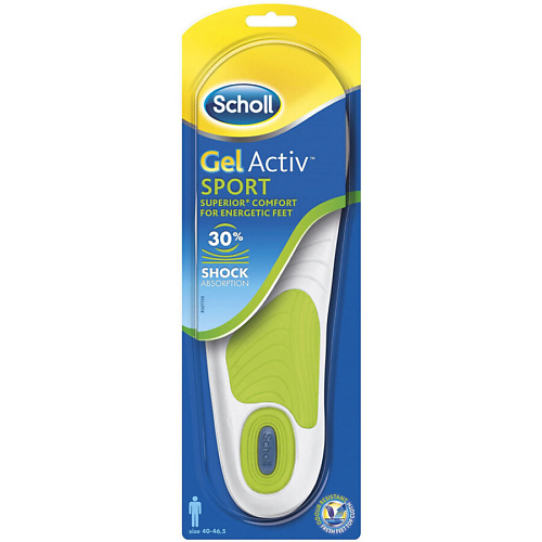 

SCHOLL Стельки для обуви Gel Active Sport, Стельки для обуви Gel Active Sport