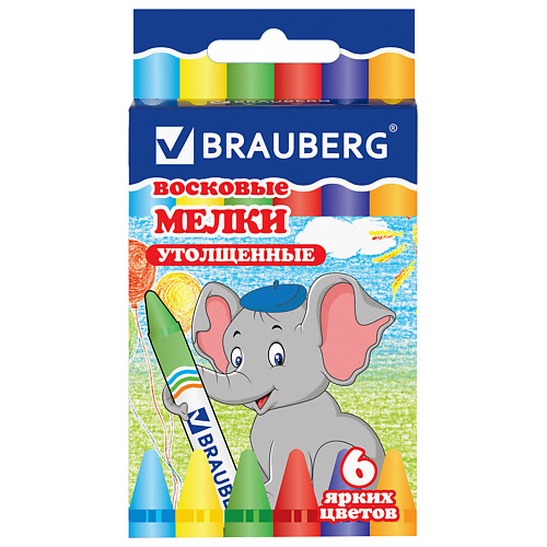 

BRAUBERG Восковые мелки, Восковые мелки