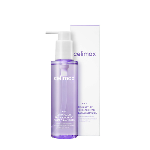 

CELIMAX Гидрофильное масло Derma Nature Fresh Blackhead Jojoba Cleansing Oil 150.0, Гидрофильное масло Derma Nature Fresh Blackhead Jojoba Cleansing Oil