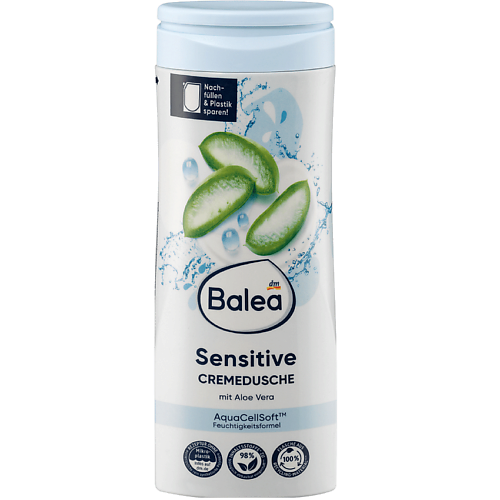 

BALEA Крем-гель для душа Sensitive 300.0, Крем-гель для душа Sensitive