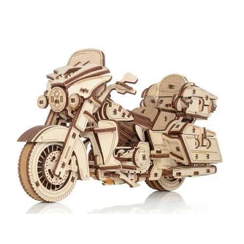 

EWA ECO-WOOD-ART Деревянный конструктор 3D Мотоцикл Байк 1.0, Деревянный конструктор 3D Мотоцикл Байк