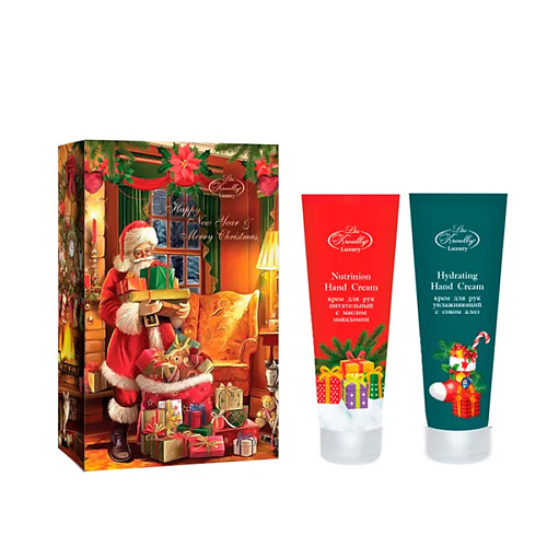 LISS KROULLY Подарочный набор крем для рук увлажняющий крем для рук питательный 205₽