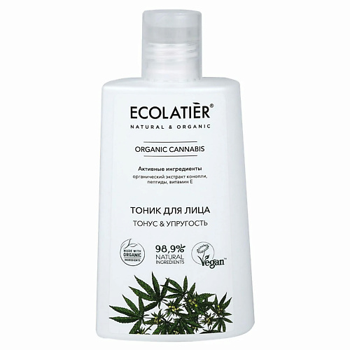 ECOLATIER Ecolatier Тоник для лица Тонус и Упругость 250.0