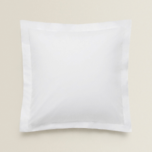 

ZARA HOME Наволочка из хлопкового перкаля 500 нитей 60 x 60, Наволочка из хлопкового перкаля 500 нитей 60 x 60
