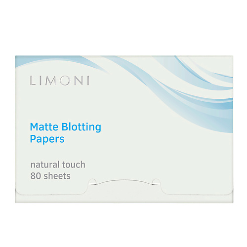  LIMONI Матирующие салфетки для лица c зеленым чаем Matte Blotting Papers 80