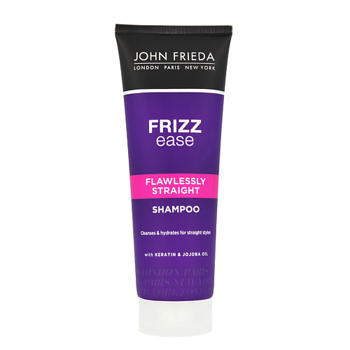 

JOHN FRIEDA Разглаживающий шампунь Frizz Ease Flawlessly straight 250.0, Разглаживающий шампунь Frizz Ease Flawlessly straight